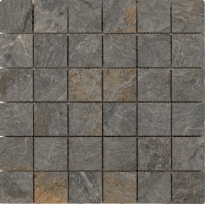 Milestone Gray Mosaic - porcelain tile